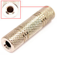 3.5mm (3.5 mm) Jack Coupler Joiner Stereo (Headphone Jack) Metal