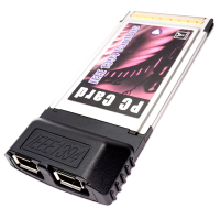 Newlink Firewire IEEE1394 Cardbus Laptop Card 2 port