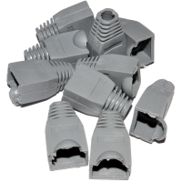 Boot for RJ45 Ethernet Network Cables GREY Pack of 100 Boots