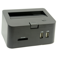 Desktop 3.5" & 2.5" SATA Drive Docking Station USB + eSATA +Cardreader