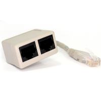 Ethernet Network Economiser Adapters RJ45 Cat5e [2 Pack]
