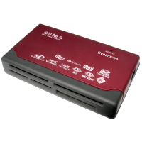 Dynamode External USB All-in-One Card Reader SD SDHC MicroSD M2 xD CF