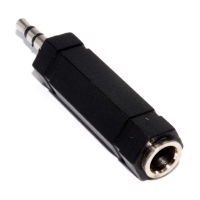 Bandridge HQ 3.5mm Stereo plug to 6.35mm Stereo Socket Audio Adapter