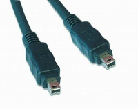 Gembird FireWire 4-Pin to 4-Pin Gold IEEE 1394 Cable 3m 10ft