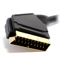 PRO-SIGNAL SCART Plug to Plug 21 pins connected Gold 7m
