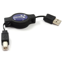 Newlink USB Retractable Data Cable A To B 120cm