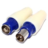 Philips Coax Connectors Male & Female HQ Plugs for RF Coaxial Cables