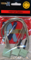 Newlink Internal Power Splitter Cable With Blue LED Lights