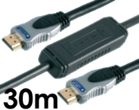 Long HDMI Cable with Built-in Extender Booster GOLD Plated upto 30m