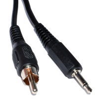 3.5mm Mono Jack Plug To Single RCA Phono Plug Cable 1.2m