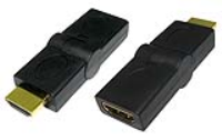 HDMI Rotatable Adapter Female Socket to Male Rotating Multi Angle Plug