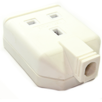 Masterplug Heavy Duty UK Mains Socket Rewireable 13A BS1363/A