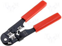 HT-2096C RJ11 RJ12 Modular Plug Crimps Strips & Cut Tool