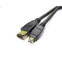 Gold Firewire 6 pin 4 pin IEEE 1394 Cable 3m Digital Camera to PC