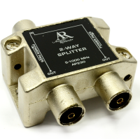 Acoustic Research Performance series 2 Way Splitter RF Type Connector
