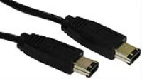 Firewire IEEE 1394 6 pin to 6 pin Cable 1m Lead