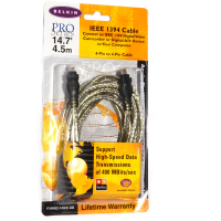 Belkin Pro Series IEEE 4pin to 4pin Firewire Data Cable 4.5m