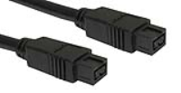 Firewire 800 IEEE 1394B 9 Pin to 9 Pin Cable Lead 2m