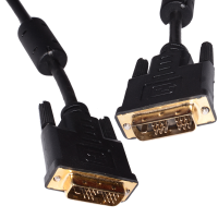 DVI-D Digital Monitor PC 18 + 1 pin Male to Male Cable Lead 2m GOLD