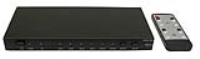 HDMI Matrix Switch Box 4 Inputs to 2 Outputs Splitter 4x2 With Remote