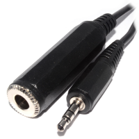 Pro Signal 3.5mm Jack Plug to 6.35mm Jack Socket Cable 1.8m