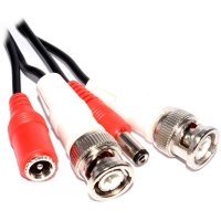 CCTV BNC Plugs & 2.1mm Camera Power Extension Cable 5m