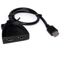HDMI Switcher 2 Devices Inputs to 1 Display Outputs