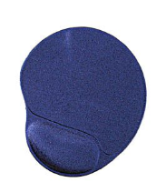 Gembird Gel Mouse Pad Mat With Wrist Rest Support Blue
