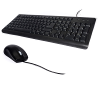 Point USB 2.0 Spill Resistant Keyboard & Optical 3 Button Mouse Kit