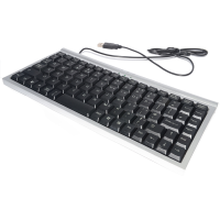 Point USB 2.0 JK-2080 Compact Metal Base Mini Splash Proof Keyboard