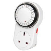 Mercury 24 Hour UK Mains Timer Switch 240 Volts 13 Amps