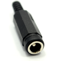 2.1mm DC In Line Socket Rewireable Soldering End Adapter