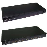 HDMI Amplified Splitter 8 port 1 Device to 8 TVs Powered UK PSU