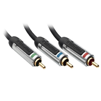 Profigold OFC High Definition Component RGB Video Cable 1m