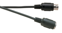 5 Pin Din Male Plug to 5 Pin Din Female Extension MIDI Cable 2.5m