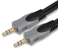 Pure 3.5mm Male to Male Stereo Audio Jack Cable GOLD  10m