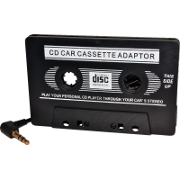 Car Audio Adapter Play IPOD MP3 CD Mobile Phone Through Cassette