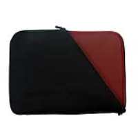 Notebook Slip Case Sleeve Black & Red for 10.2 Inch Laptops/Netbook