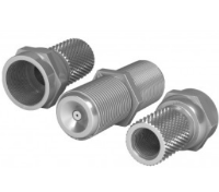 Commtel F Type Screw On Plugs for Satellite Cable with Coupler 2 Pack