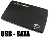 2.5" Laptop External Data Storage Ultra Slim HDD Caddy USB to SATA