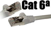 Cat6A SSTP LSZH RJ45 Network Ethernet Patch 10GIG Cable  0.5m