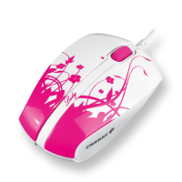Cherry USB M-T1010 LADY Pink & White 3 Button Optical Mouse
