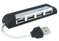 Newlink USB 2.0 4 Port High Speed Hub with PSU 5V 1A UK Power Supply