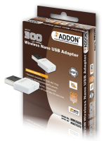 ADDON NWU285 Wireless 802.11N 300Mbps Nano WIFI USB Adapter Dongle