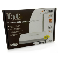 ADDON Magic R9000 150Mbps 11N 4 Port Wireless N Broadband AP Router