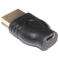 HDMI Micro D Female Socket to Standard HDMI Plug Adapter Converter