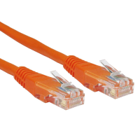 Orange Network Ethernet RJ45 Cat5E-CCA UTP PATCH 26AWG Cable Lead 3m