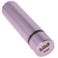 USB Power Bank 3000mAh Rechargeable Battery Pack for Phones iPod Pink