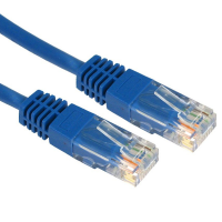 Blue Network Ethernet RJ45 Cat-5E UTP PATCH LAN COPPER Cable 50cm 0.5m