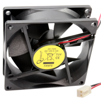 Case Fan for PC Tower 80mm x 80 x 25mm 12V 0.12A 2 Pin Connection